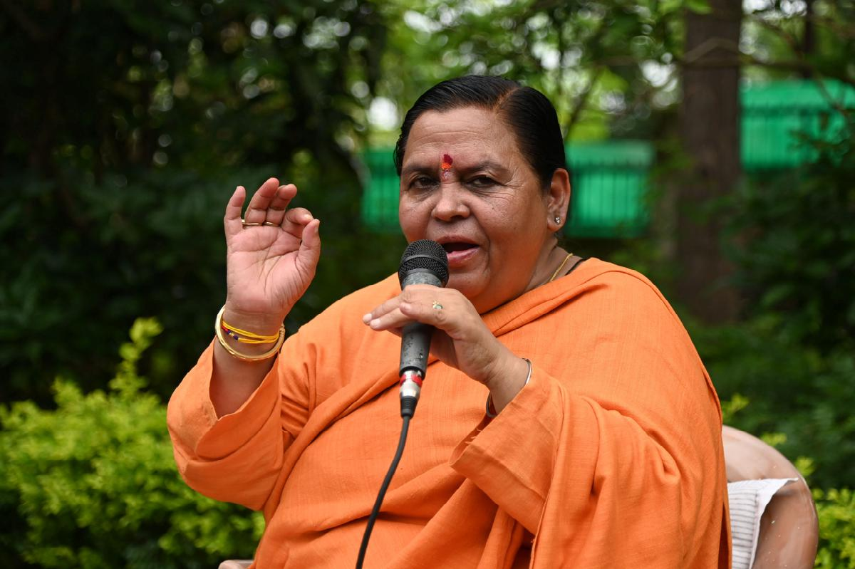 Former MP CM Uma Bharti Not In BJP’s List Of Star Campaigners For Lok Sabha Elections