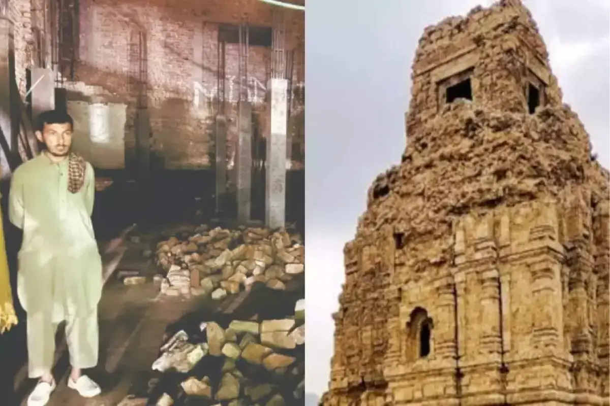 Historic Hindu Temple Demolished for Commercial Complex Near Pakistan-Afghanistan Border