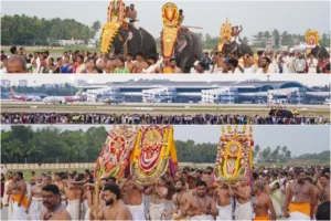 The Only Airport In World Where Spectacular Procession Takes Place On Runway! Adani Group Maintains Royal Tradition