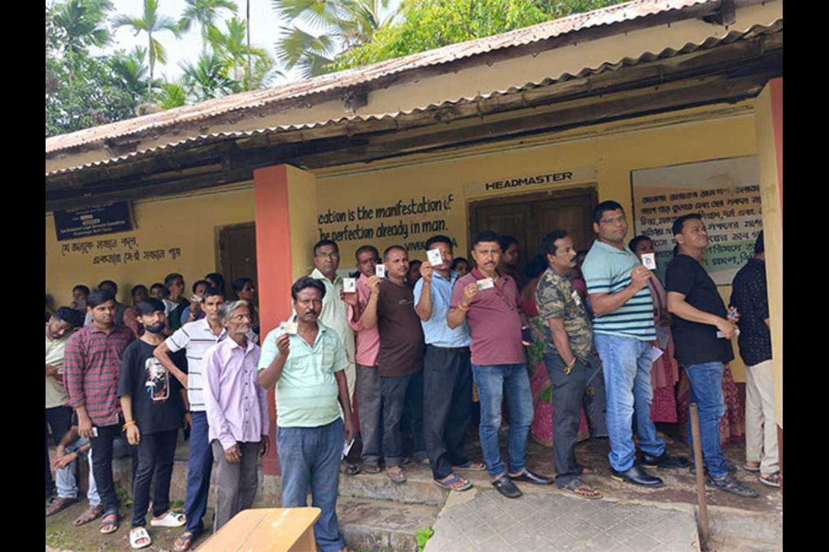 Tripura’s Voter Turnout Stands At 54.47% Till 1 pm In Second Phase Of Lok Sabha Elections