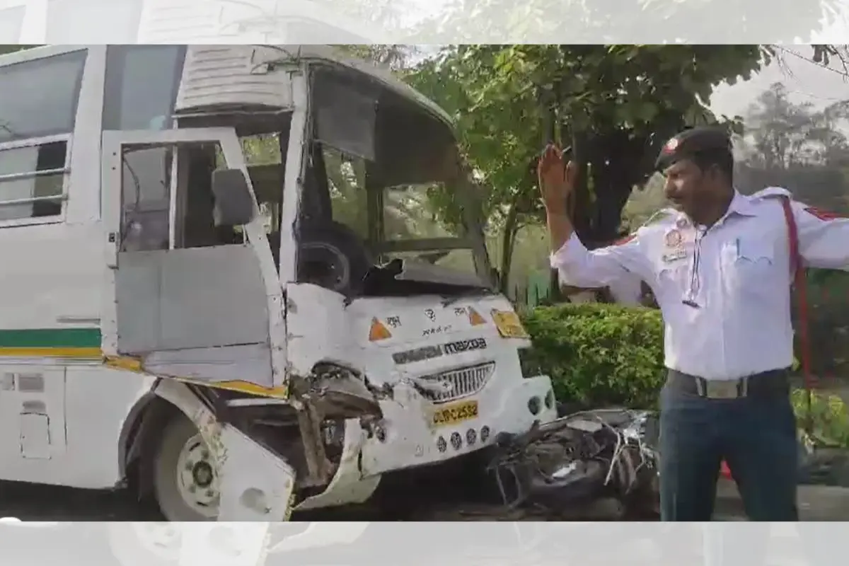 Delhi: School Bus Hits Bike, Auto Rickshaw, Rider Dies