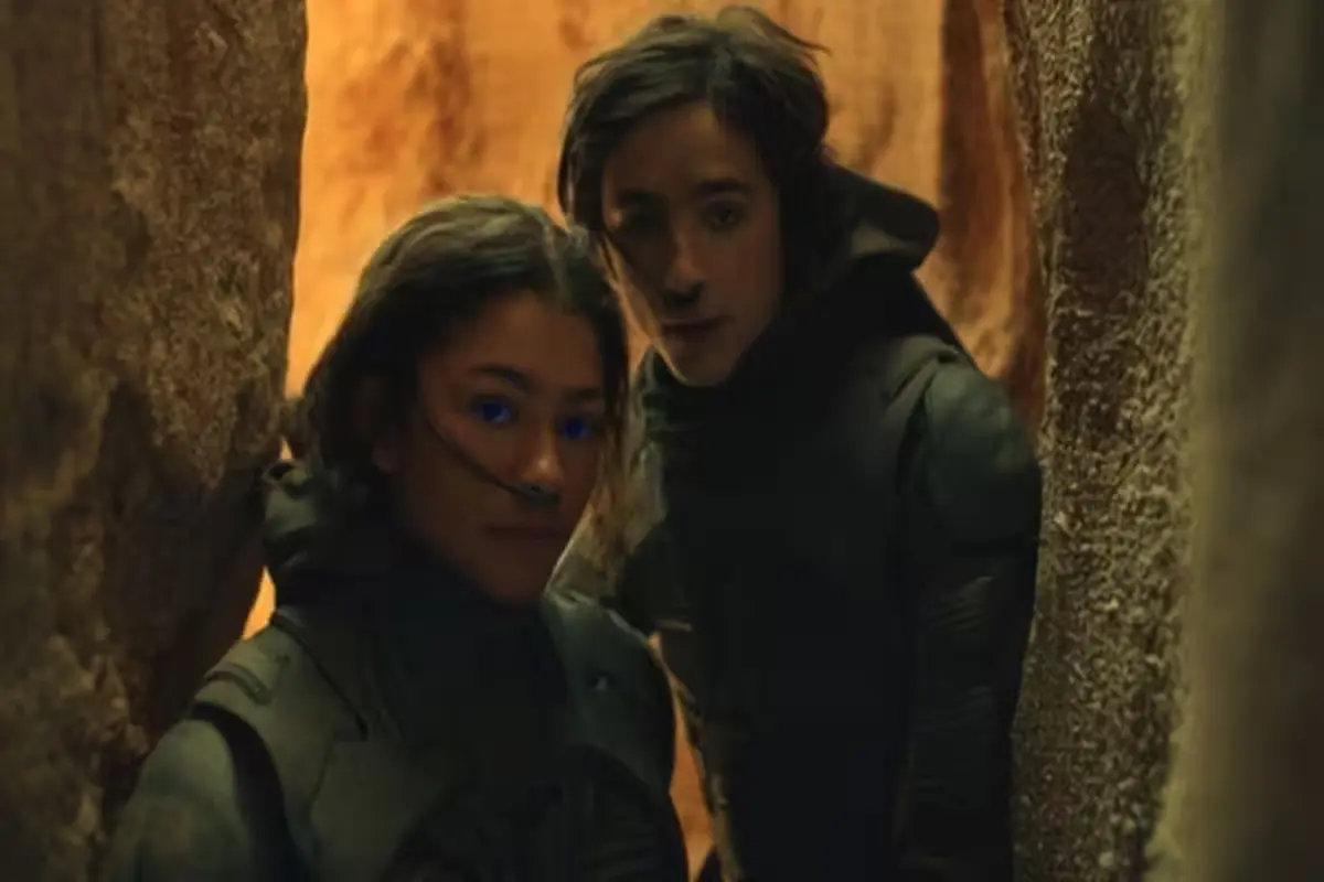 Dune Part Two box office collection day 2: Zendaya and Timothee Chalamet in a still from the film