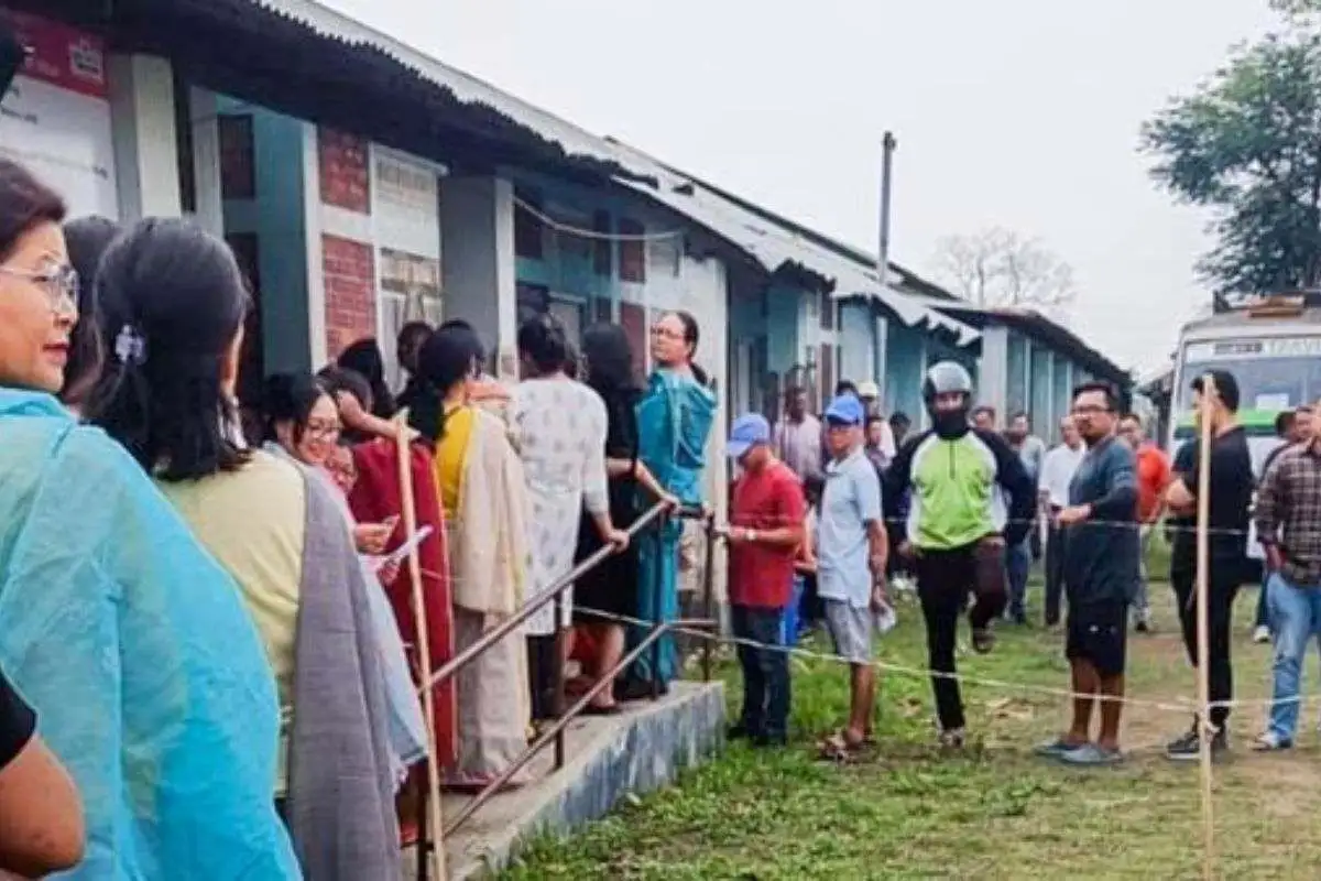 Repolling Ordered At 11 Manipur Polling Stations Amid Gunfire And EVM Destruction