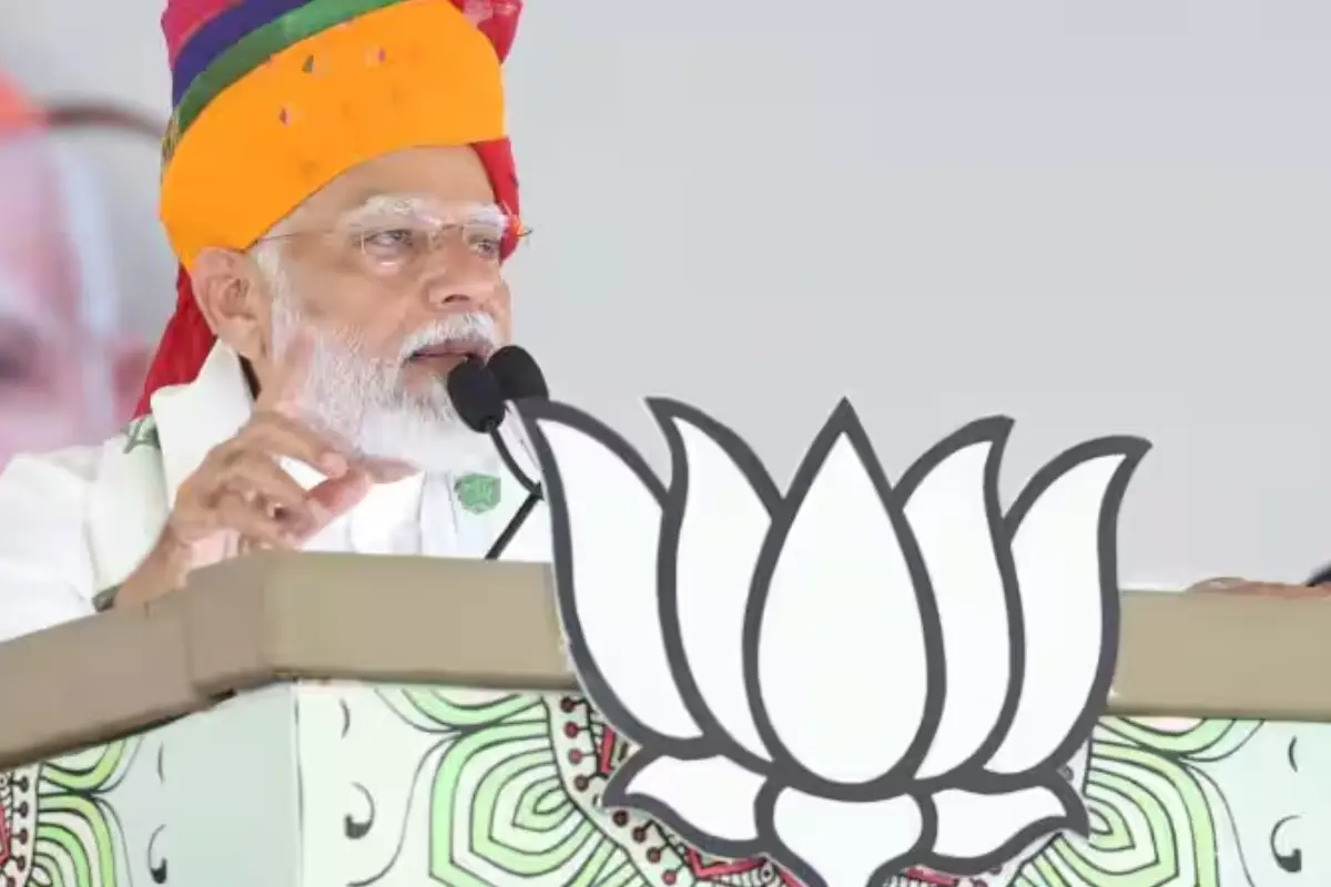PM Modi Addresses Public Rally In Tonk-Sawai Madhopur, Rajasthan