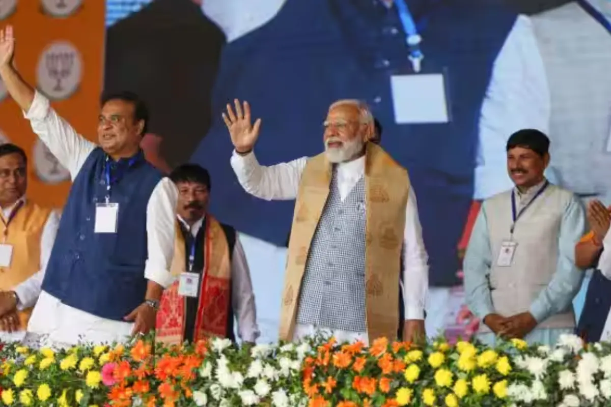 Congress Fueled Separatism In Northeast: PM Modi In Nalbari