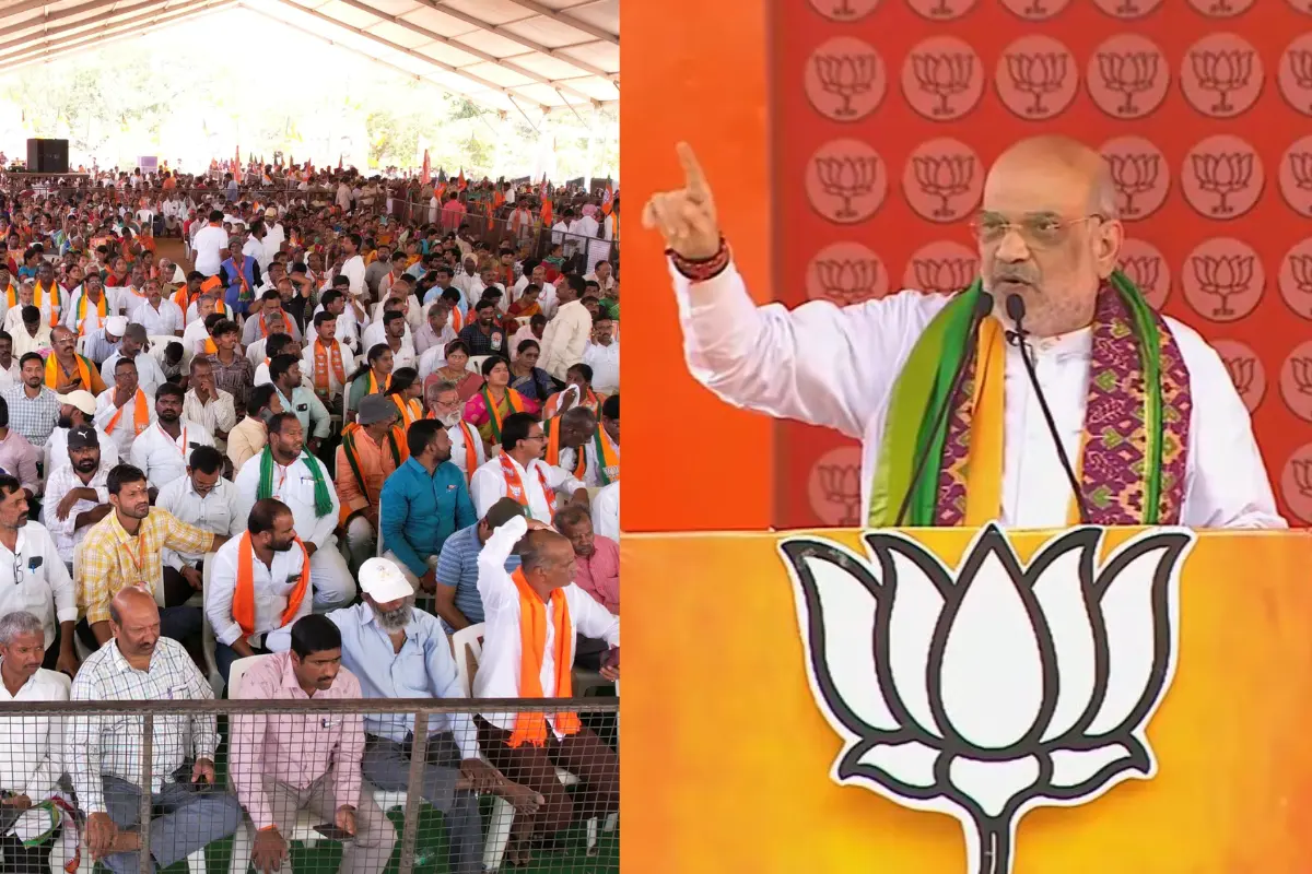 Congress Turns Telangana Its ATM: Amit Shah In Siddipet Rally