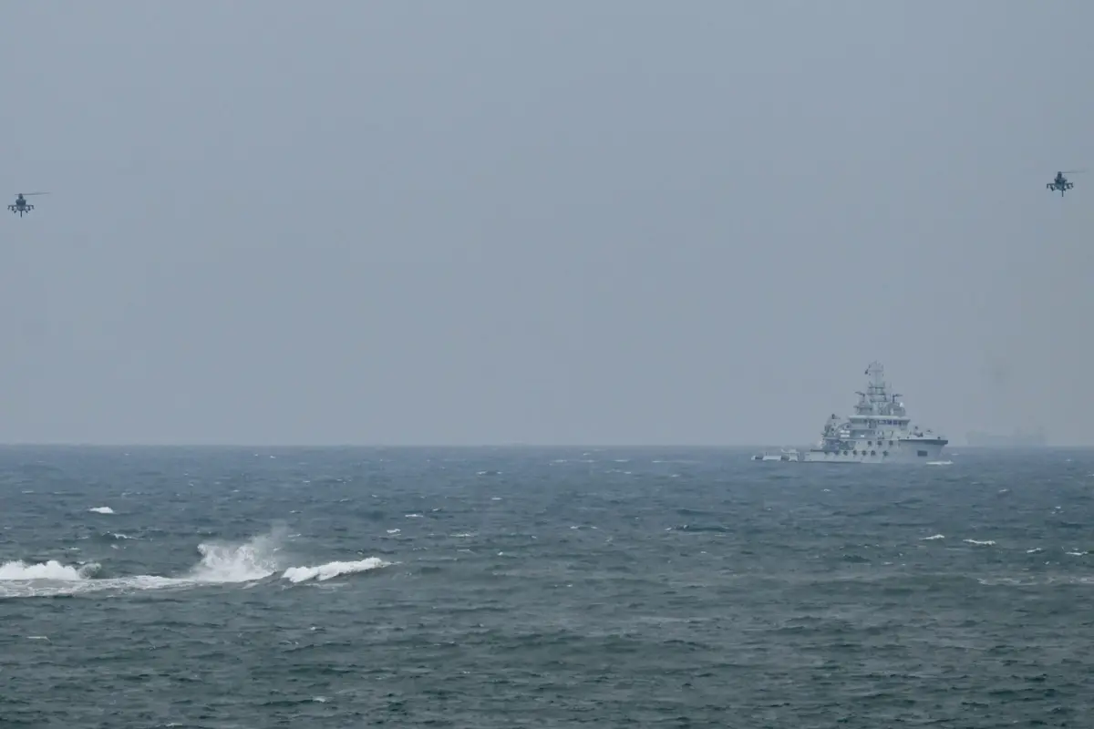 2 Chinese Aircraft, 6 Naval Vessels Tracked Around Nation: Taiwan