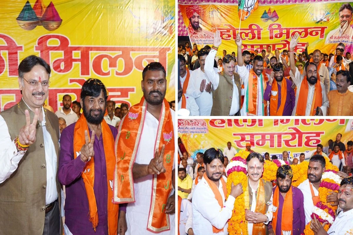 Union Minister Kaushal Kishore and MLA Dr Rajeshwar Singh Lead Mass Defection as Banthra Panchayat President Joins BJP