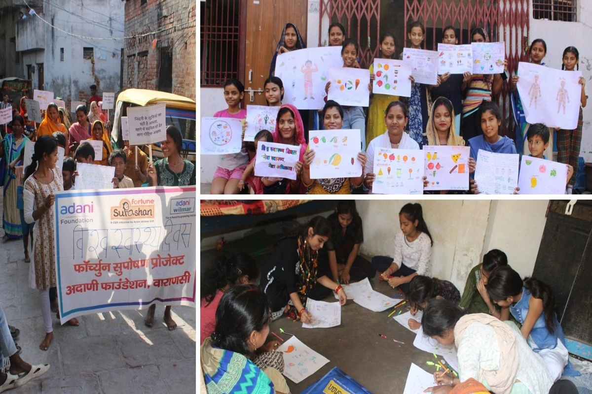Adani Foundation Raises Awareness on World Health Day, Campaign Targets Effects of Junk Food with Rallies and Posters