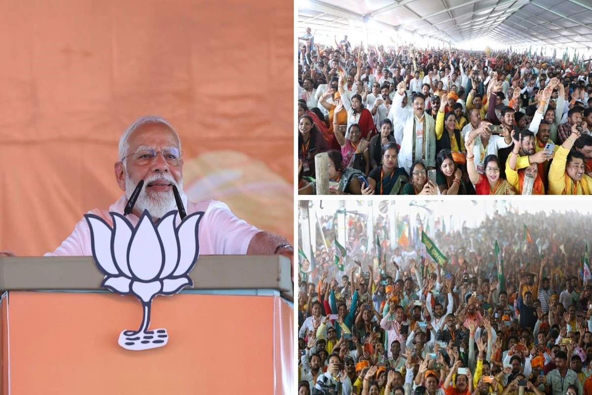 PM Modi Launches Verbal Assault on Opposition, TMC in West Bengal Election Rally