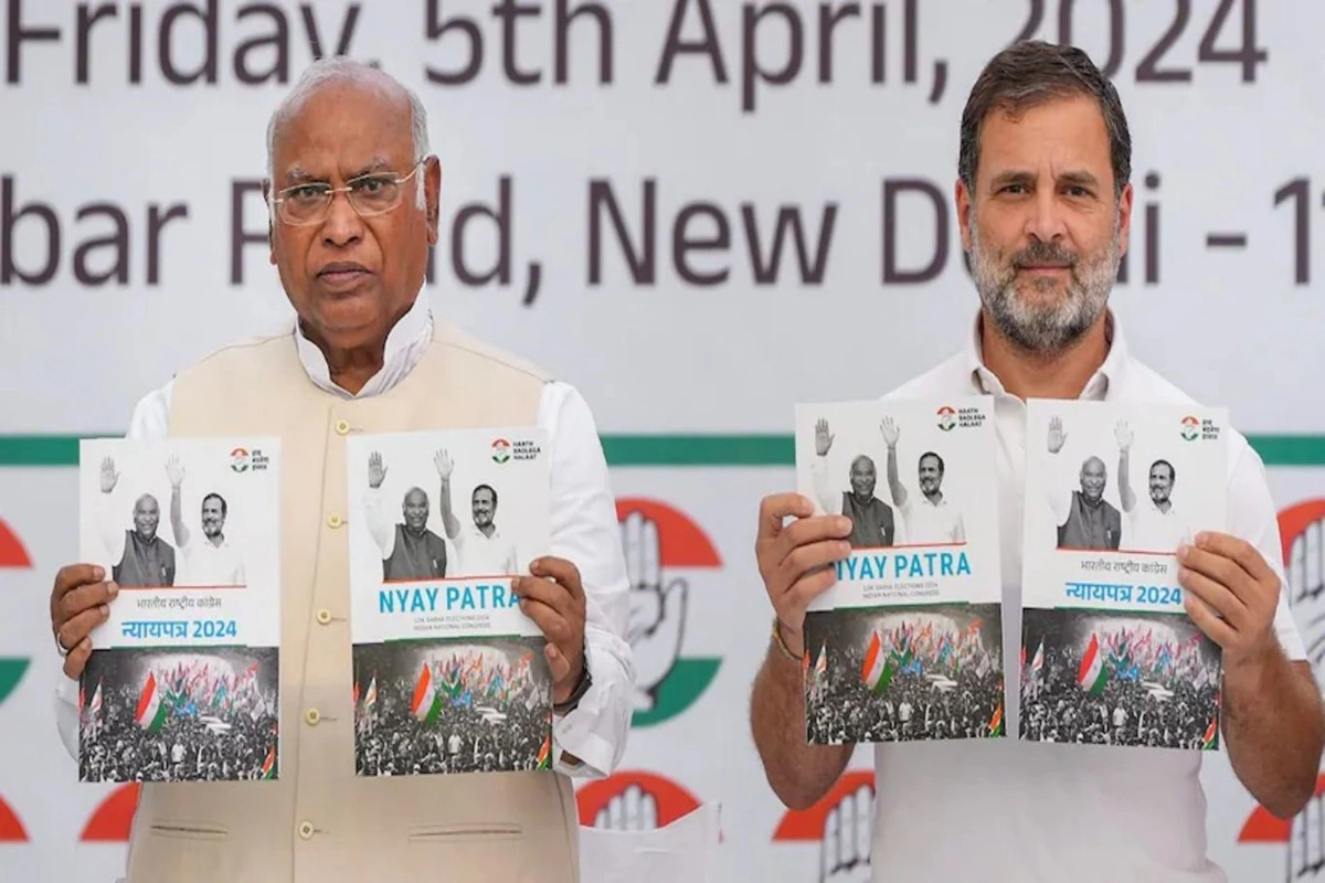 Congress unveils manifesto for 2024 Elections: Assurance for 'Paanch Nyay', 'Pachees Guarantee'