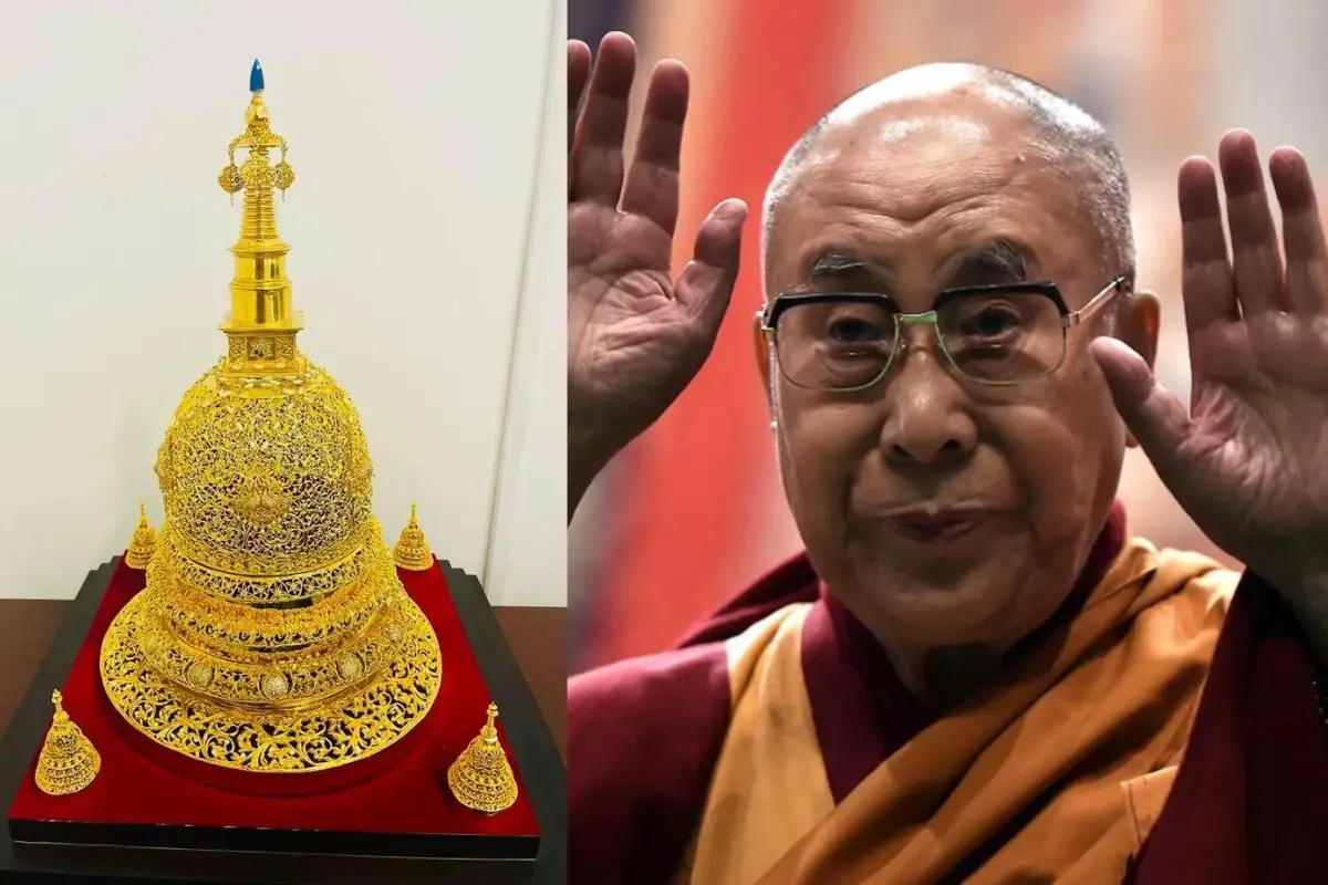 Dalai Lama Presented With Sacred Kapilavastu Relics of Lord Buddha