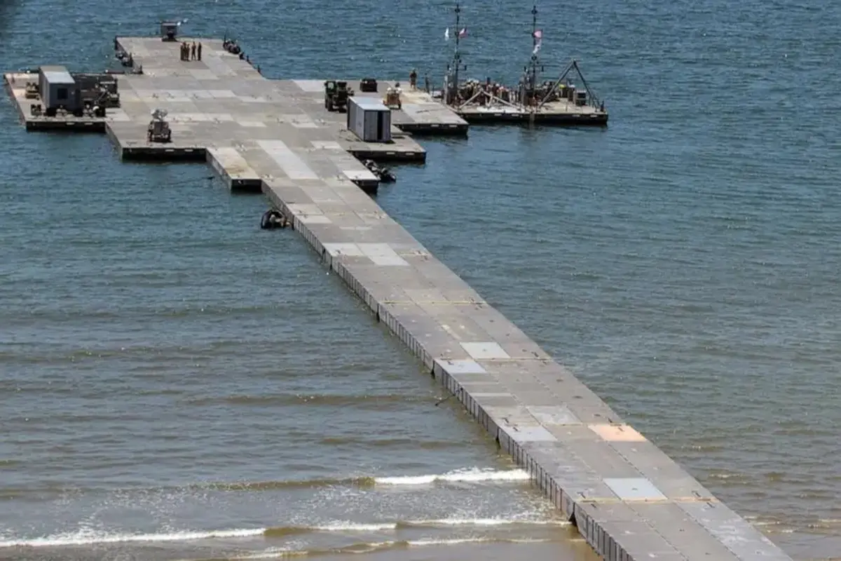 Pentagon: US Military Starts Building Gaza Pier To Aid Delivery