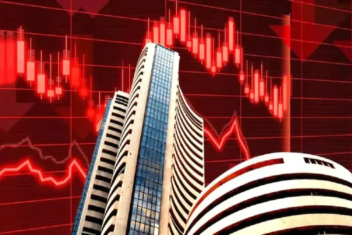 Markets Decline Following Intraday Record Highs; Sensex Crosses 75,000 Level
