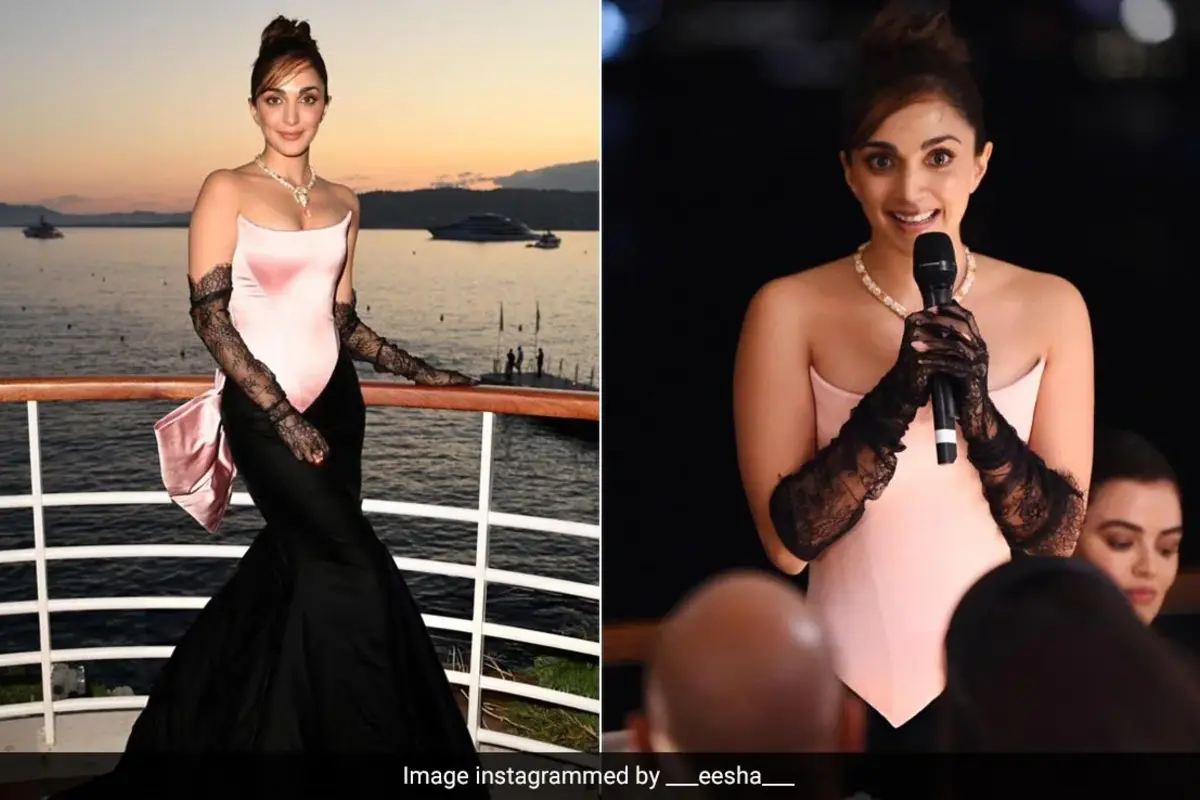 Actor Kiara Advani Looks Phenomenal In Magical Dress At Cannes 2024 Gala Dinner