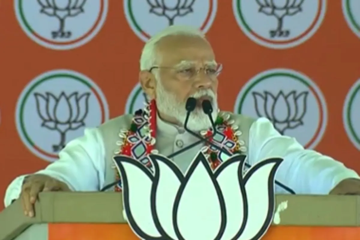 PM Modi Mocks At INDI Alliance Says Their Ideas Is Of 5 Years 5 PM In Warangal Rally