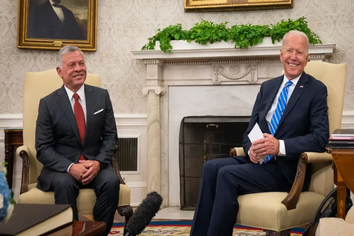 US President To Host Jordan King Amidst Gaza Talks