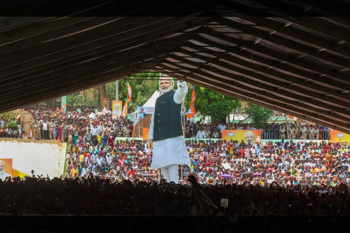 PM Modi’s Kandhamal Rally Draws Massive Crowd; Pandal Packed