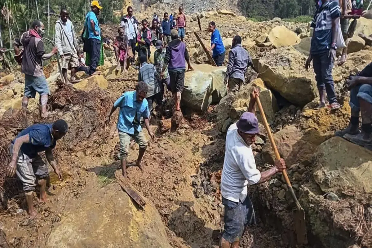 Massive Landslide In Papua New Guinea Buried Over 2,000 Alive