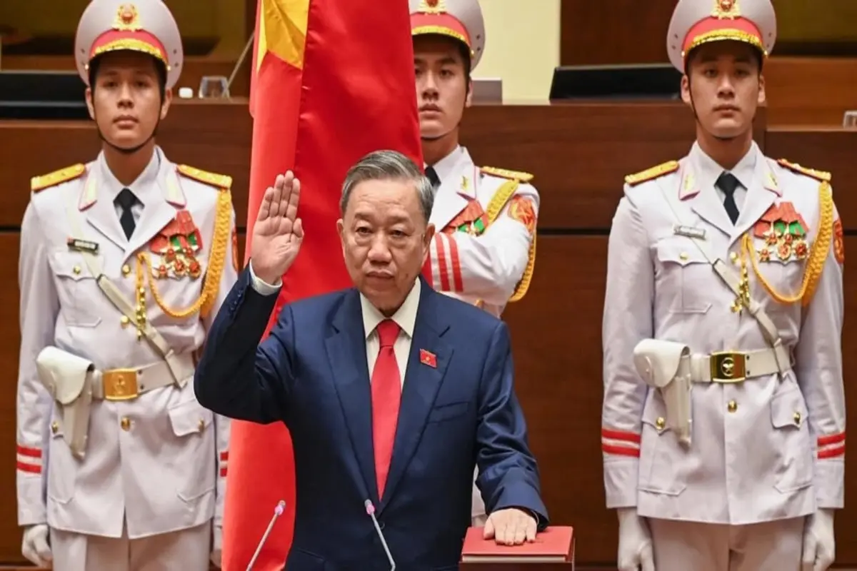 To Lam Takes Oath As Vietnam’s New President