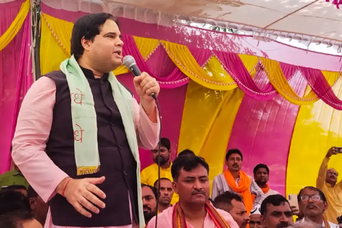 Varun Gandhi Makes Appearance To Campaign For Mother In Sultanpur