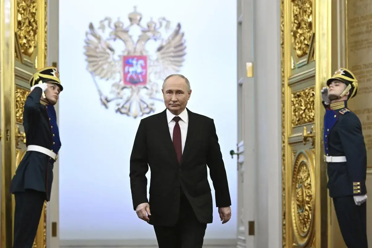 Vladimir Putin Officially Takes Office As Russian President For A Record-Breaking 5th Term