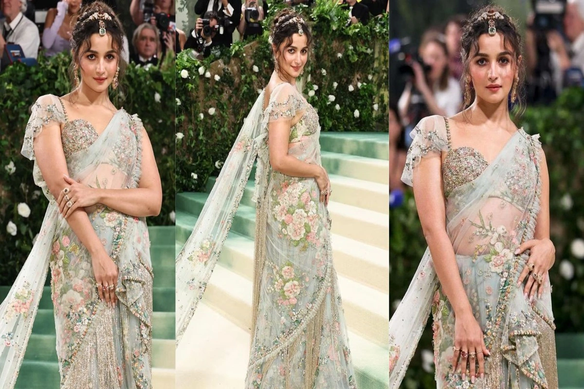 Alia Bhatt’s Saree Steals the Show at Met Gala 2024 – ‘Eat Up Goras at Their Own Event’!