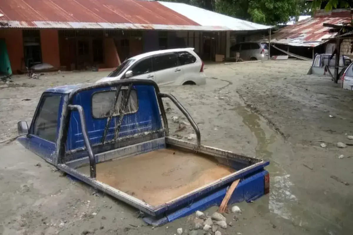 Flash Floods In Indonesia Claim 58 Lives