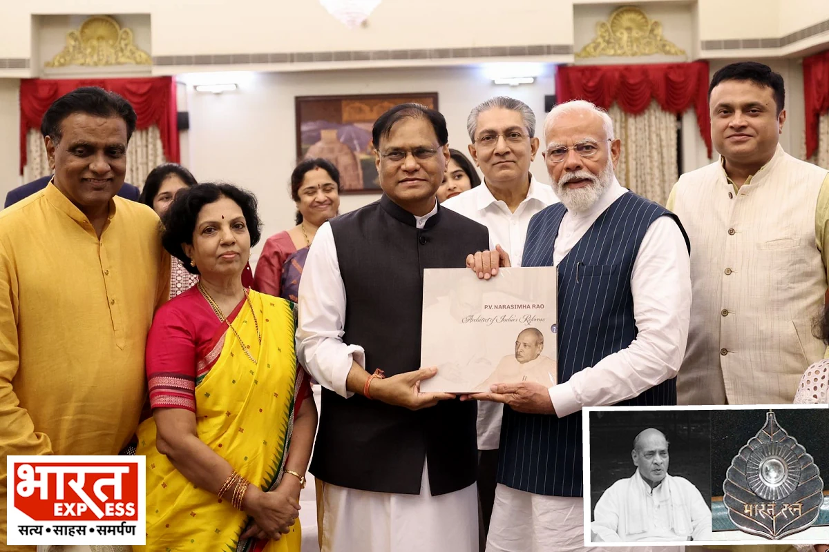 PV Narasimha Rao’s Family Meets PM Modi in Hyderabad, Expresses Gratitude for Bharat Ratna Honor