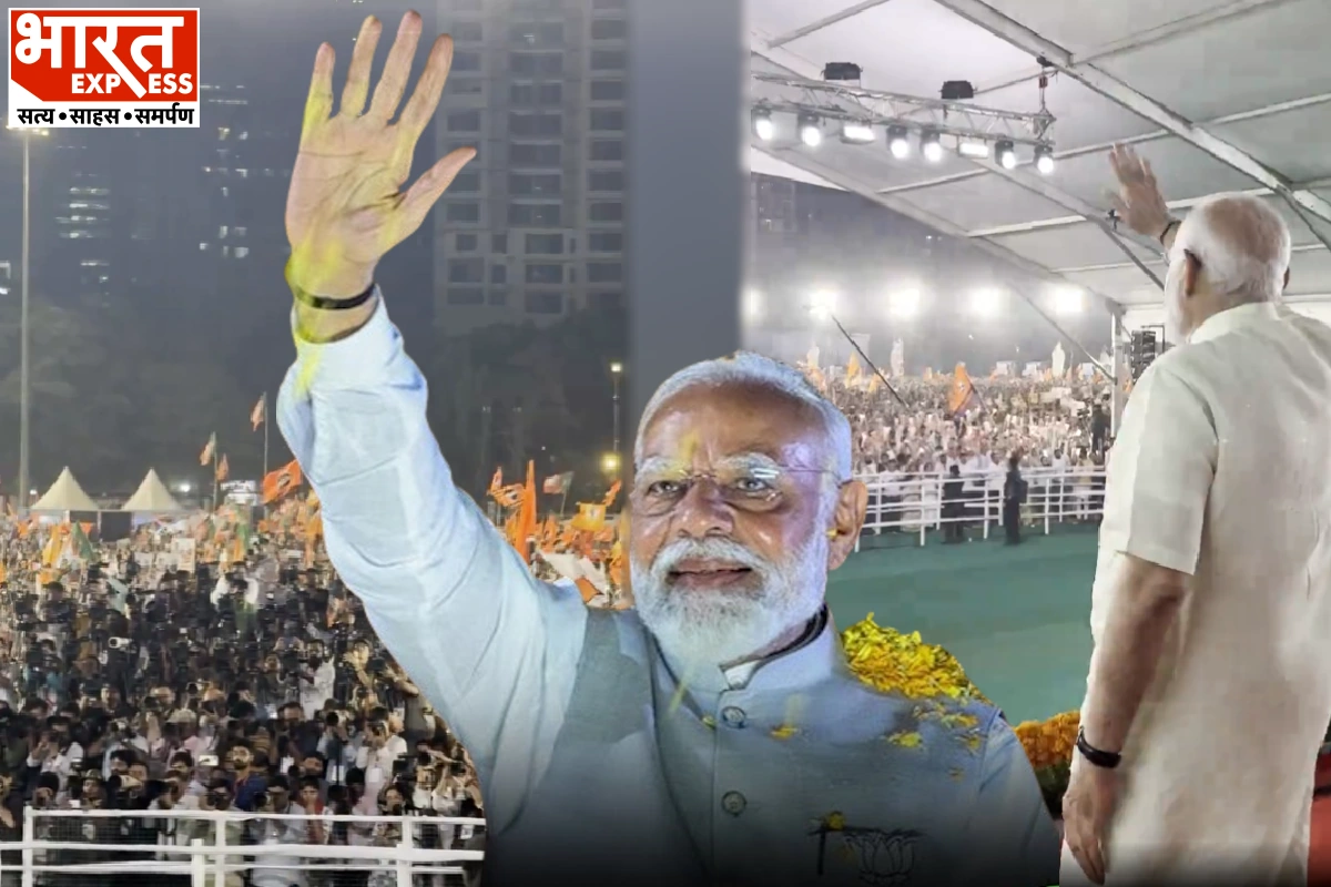 PM Modi Receives Overwhelming Support in Mumbai, Crowd Declares ‘Be Like Narendra Modi’ as Ideal Leader