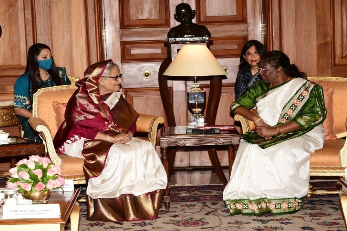 President Droupadi Murmu Helds Extensive Talks With Bangladesh Prime Minister Sheikh Hasina