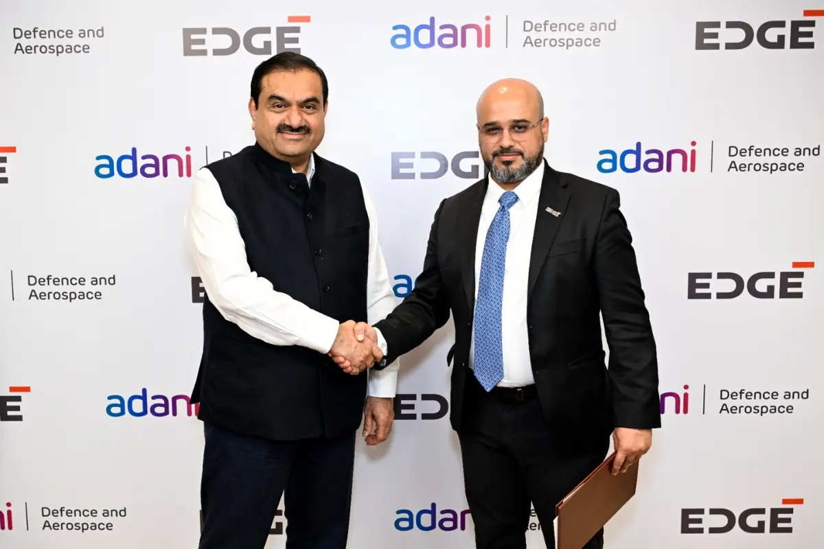 Adani Defence & Aerospace And EDGE Group Forge Strategic Partnership In Defence & Security