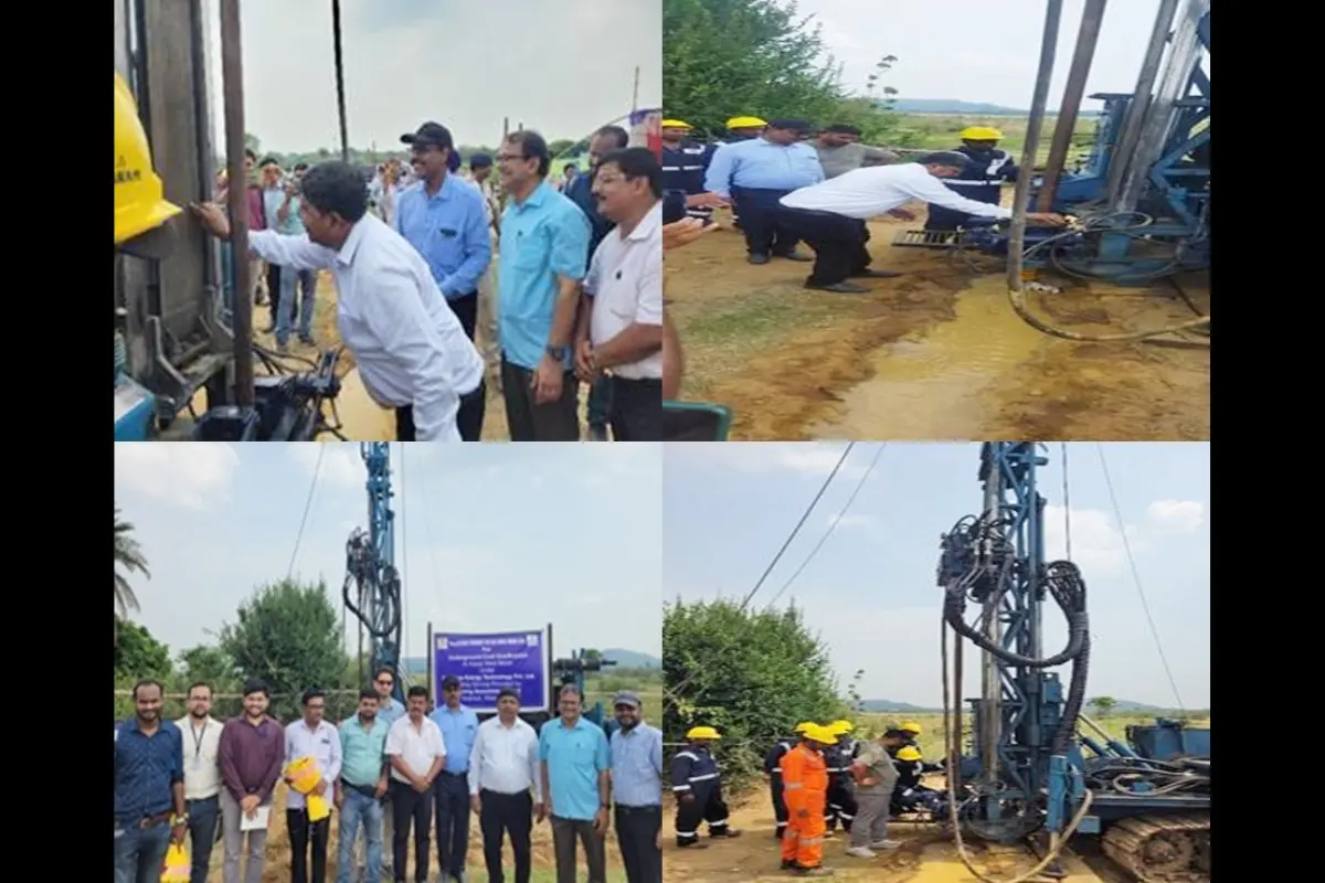Coal India’s Eastern Coalfields Ltd Launches Innovative Underground Coal Gasification Pilot Project