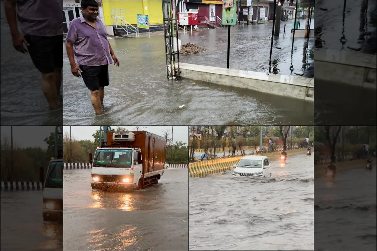Heavy Rainfall Grapples Delhi-NCR, Worst June Deluge Since 1936