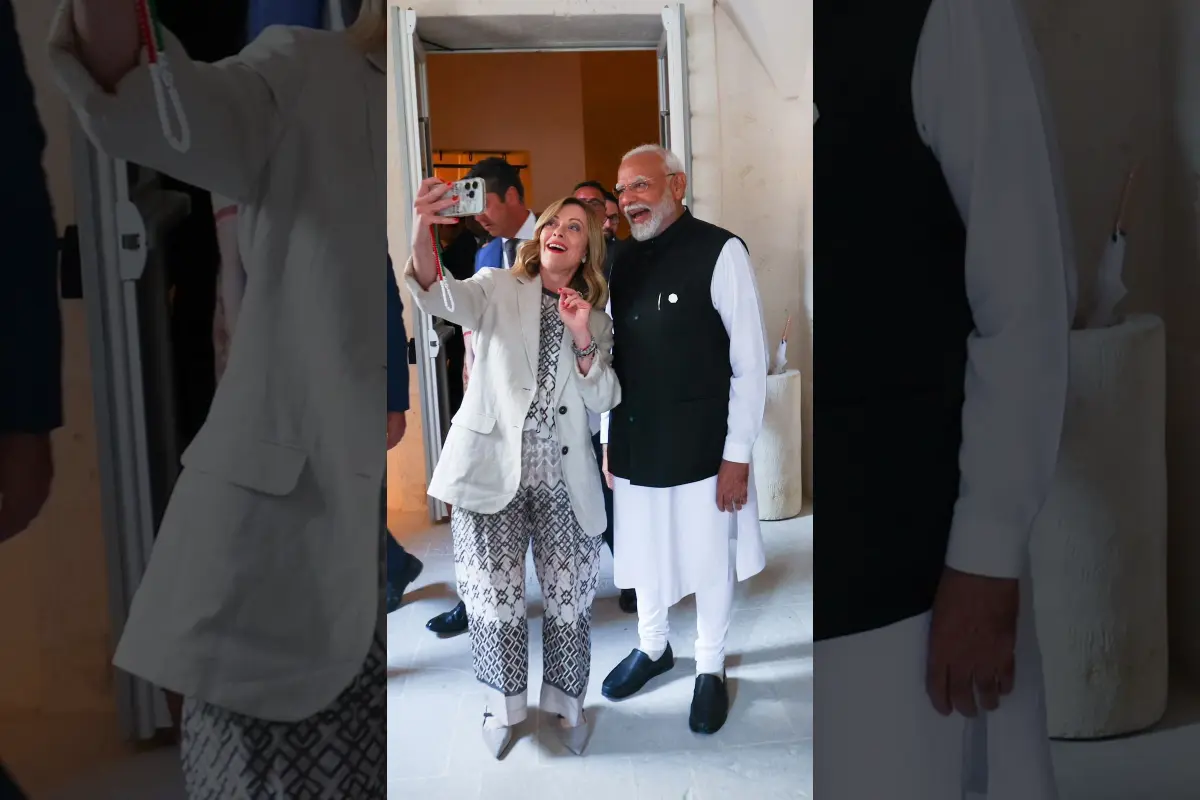PM Modi Celebrates India-Italy Friendship With ‘Melodi’ Selfie By PM Meloni
