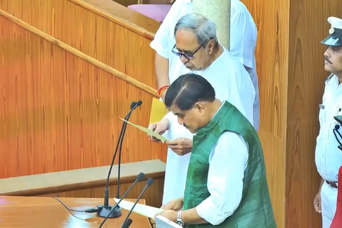 Newly Elected Members Of Odisha Assembly Take Oath In Special Session