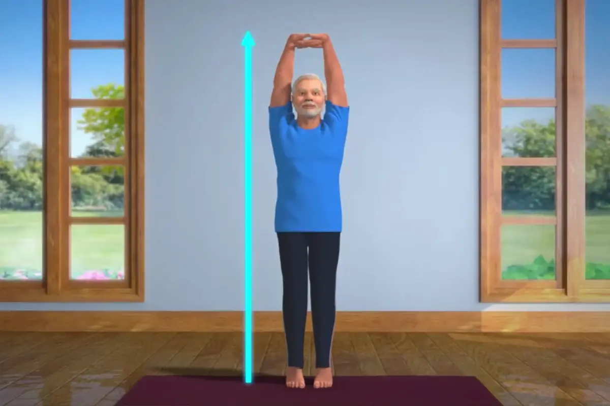 PM Modi Advocates For Yoga, Shares AI-Generated Video Of ‘Tadasana’