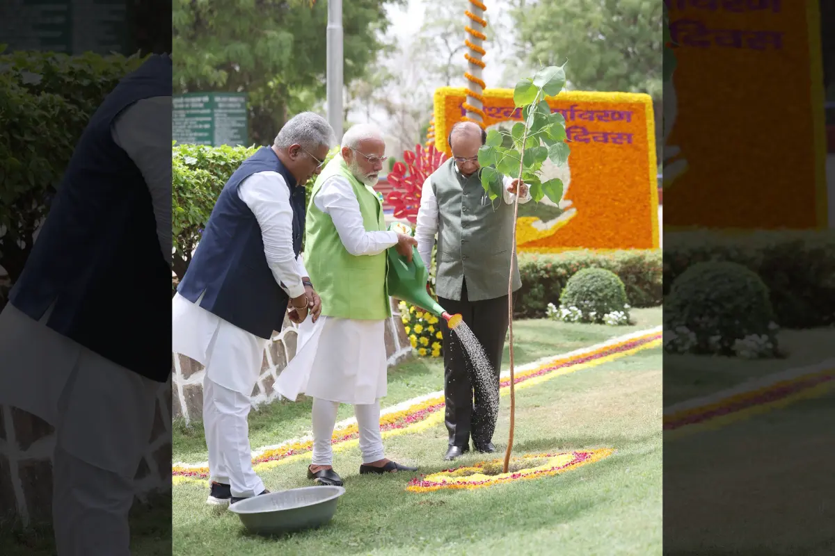 Prime Minister Modi Launches ‘Ek Ped Maa Ke Naam’ Campaign On World Environment Day