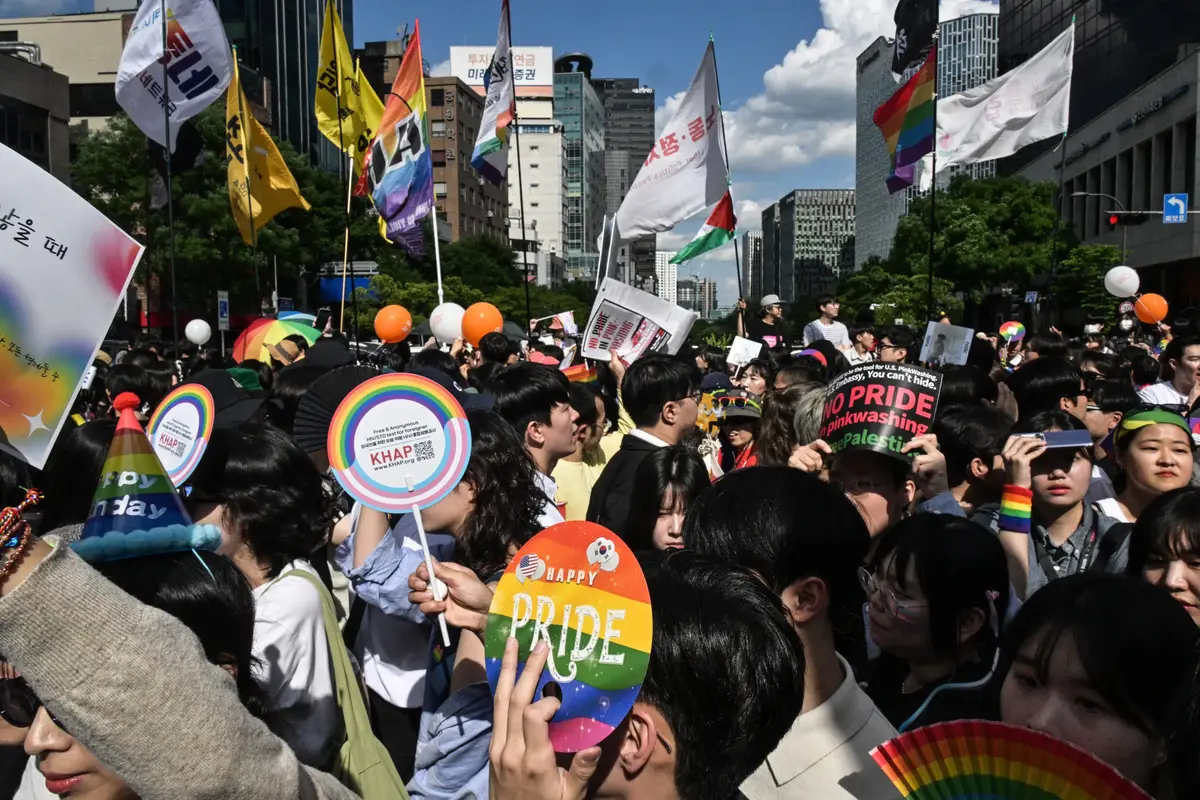 Thousands Gather In South Korea To Celebrate Pride Despite Venue Ban