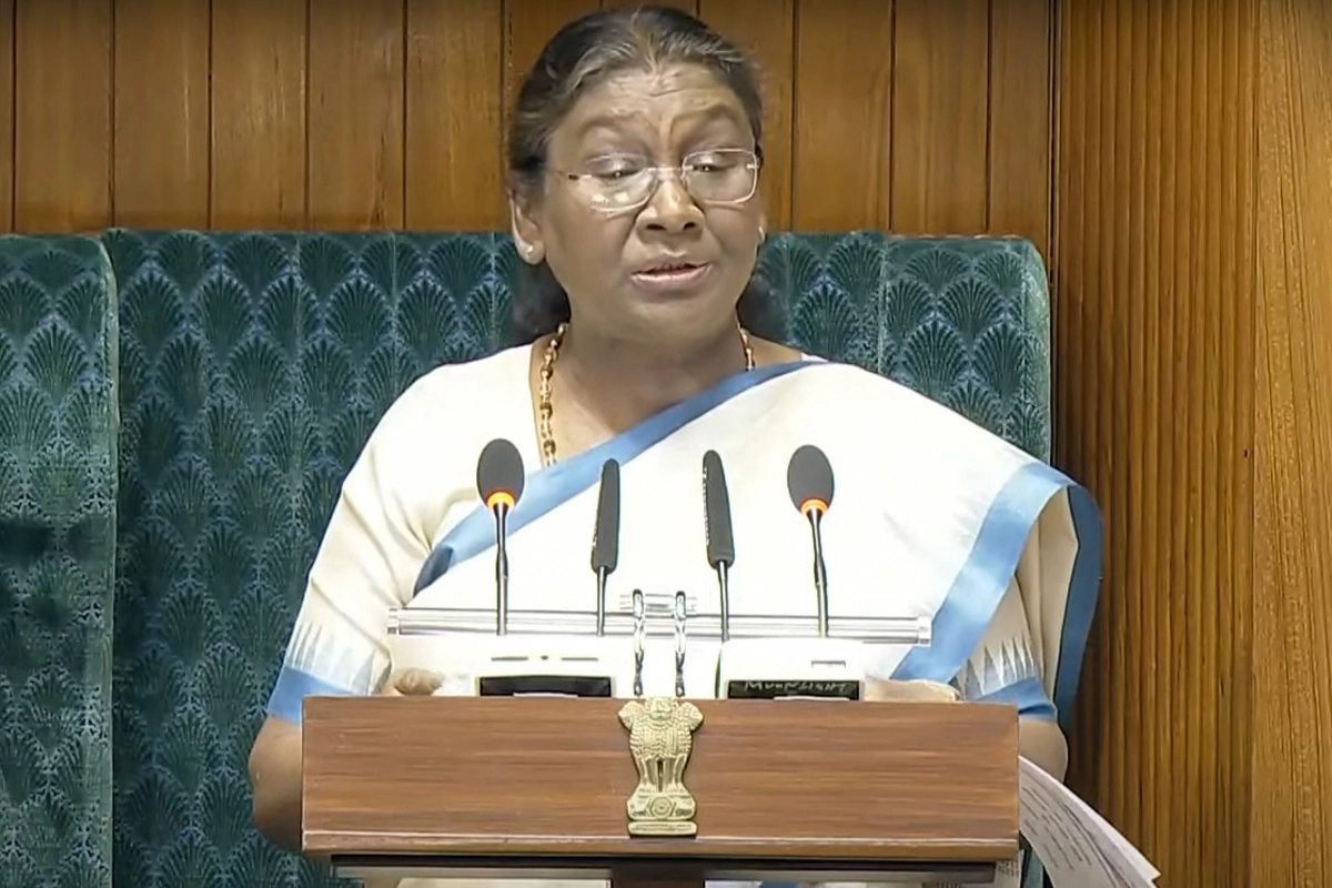 Emergency A Blot On Indian Constitution: President Murmu Addressing Joint Session Of Parliament