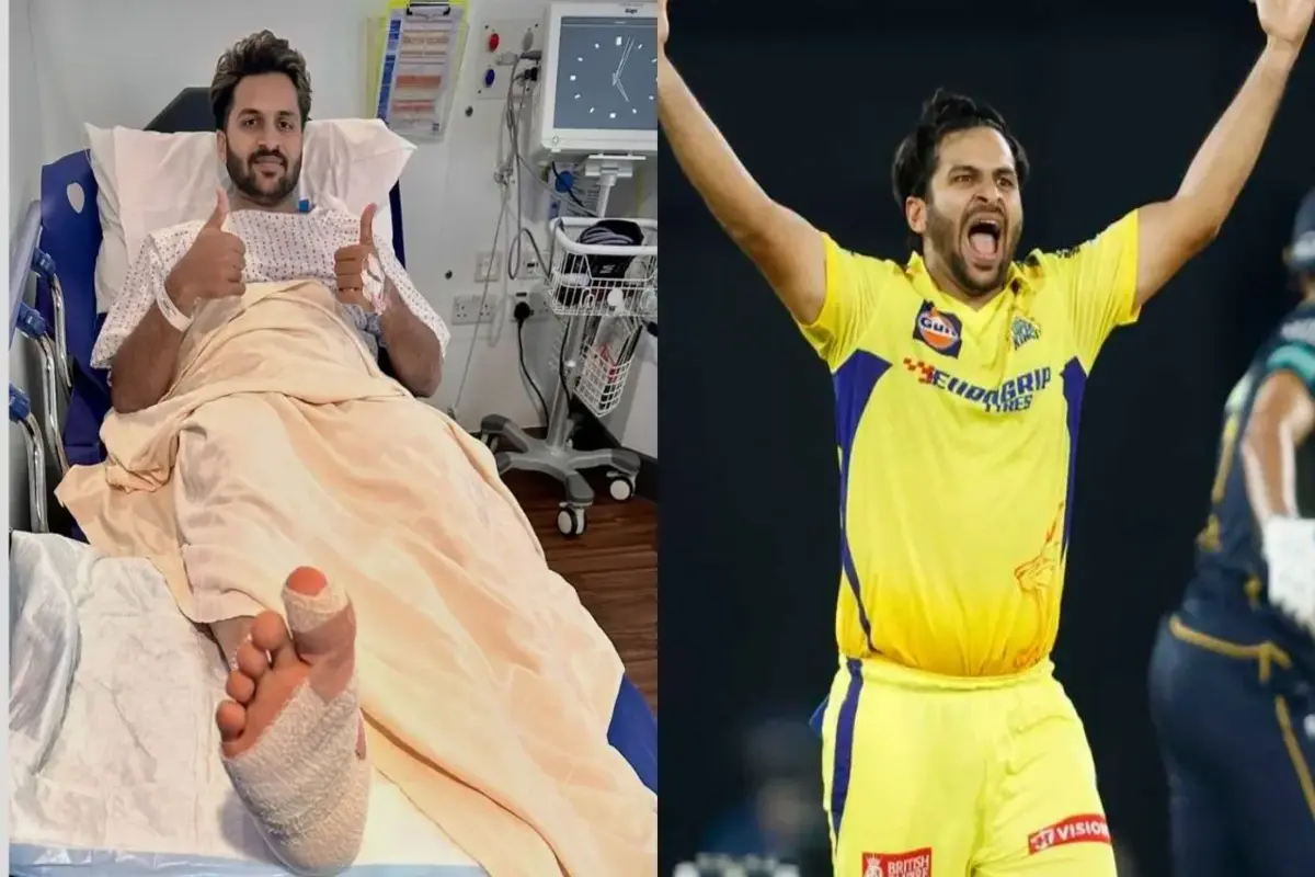Shardul Thakur Successfully Underwent Foot Surgery In London