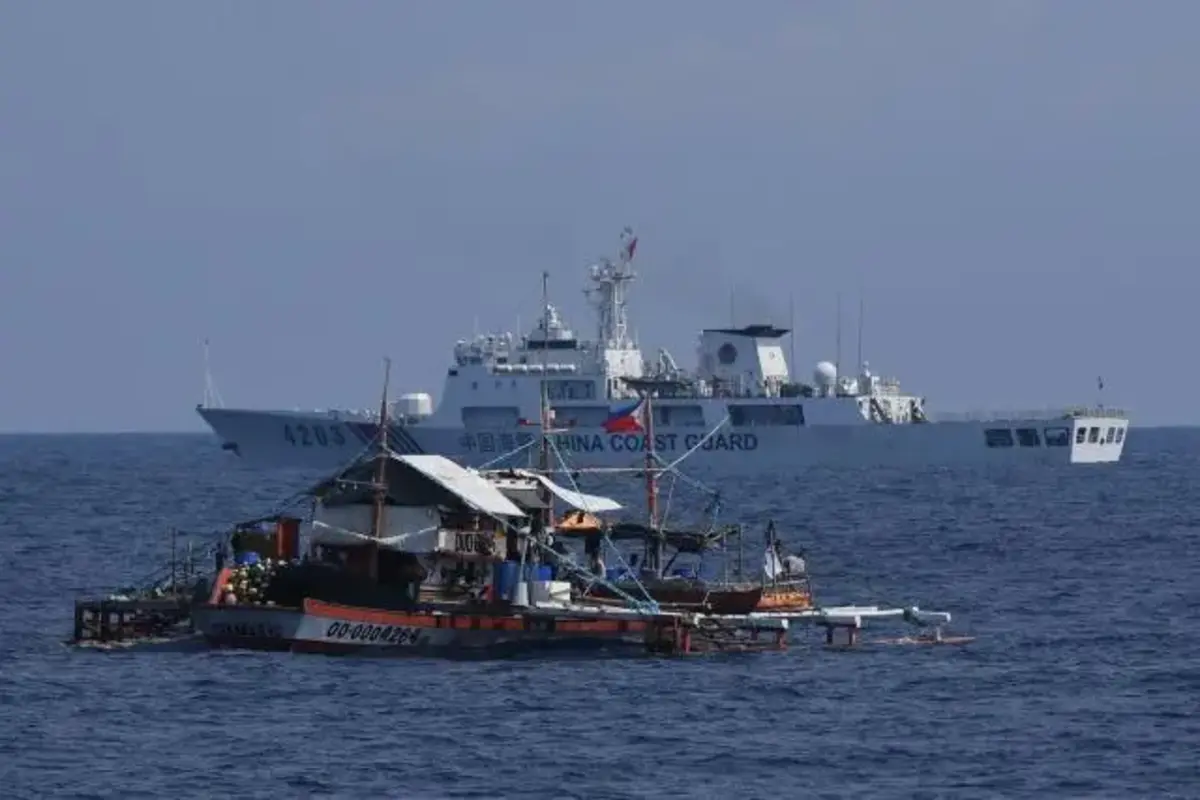 Chinese Vessel And Philippine Ship Collide In Disputed South China Sea