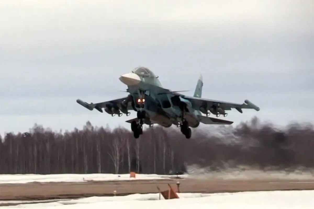 Sukhoi Su-34 Bomber Crashes In Caucasus, Killing The Crew