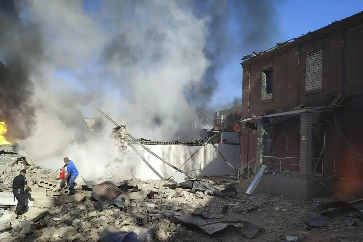 Russian Strike Kills 8 In Zelensky’s Hometown, Ukraine