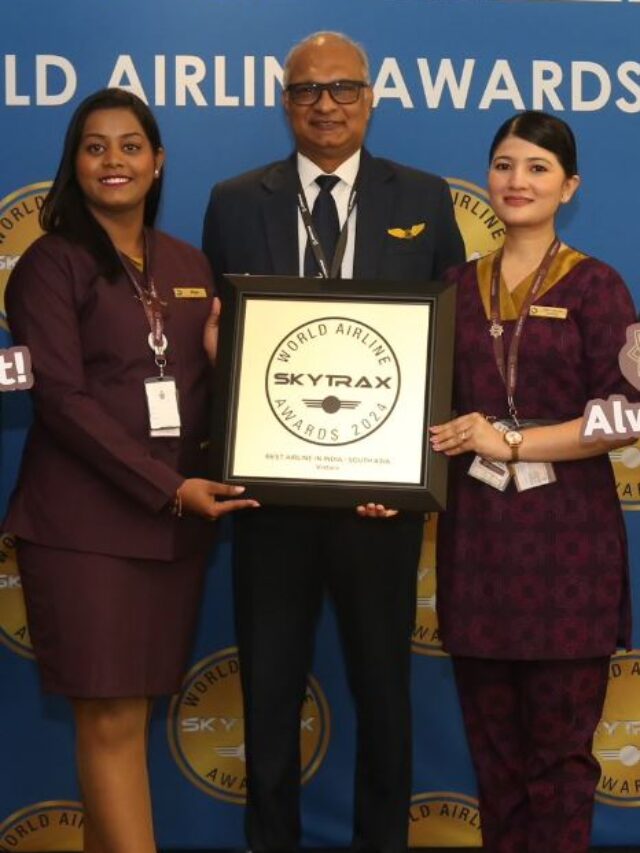 Vistara Named Best Airline In India And South Asia