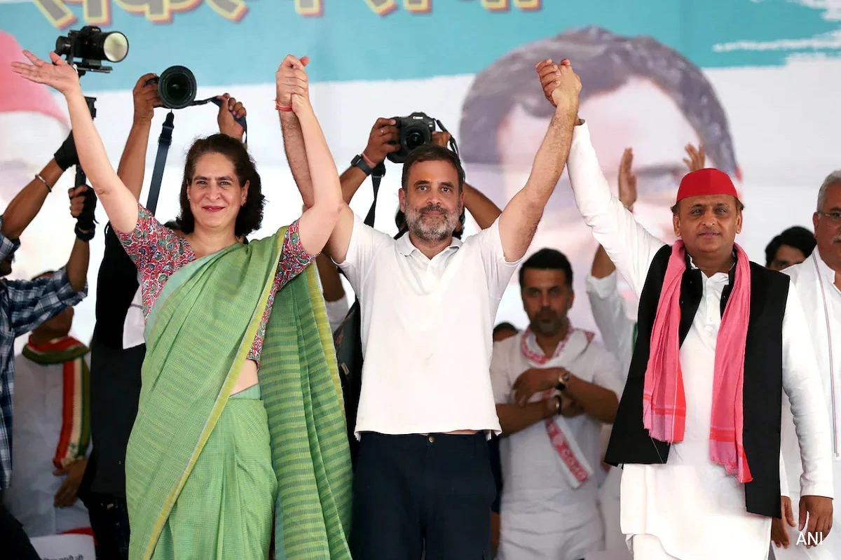 Leads Show INDIA Bloc Ahead Of NDA In Uttar Pradesh