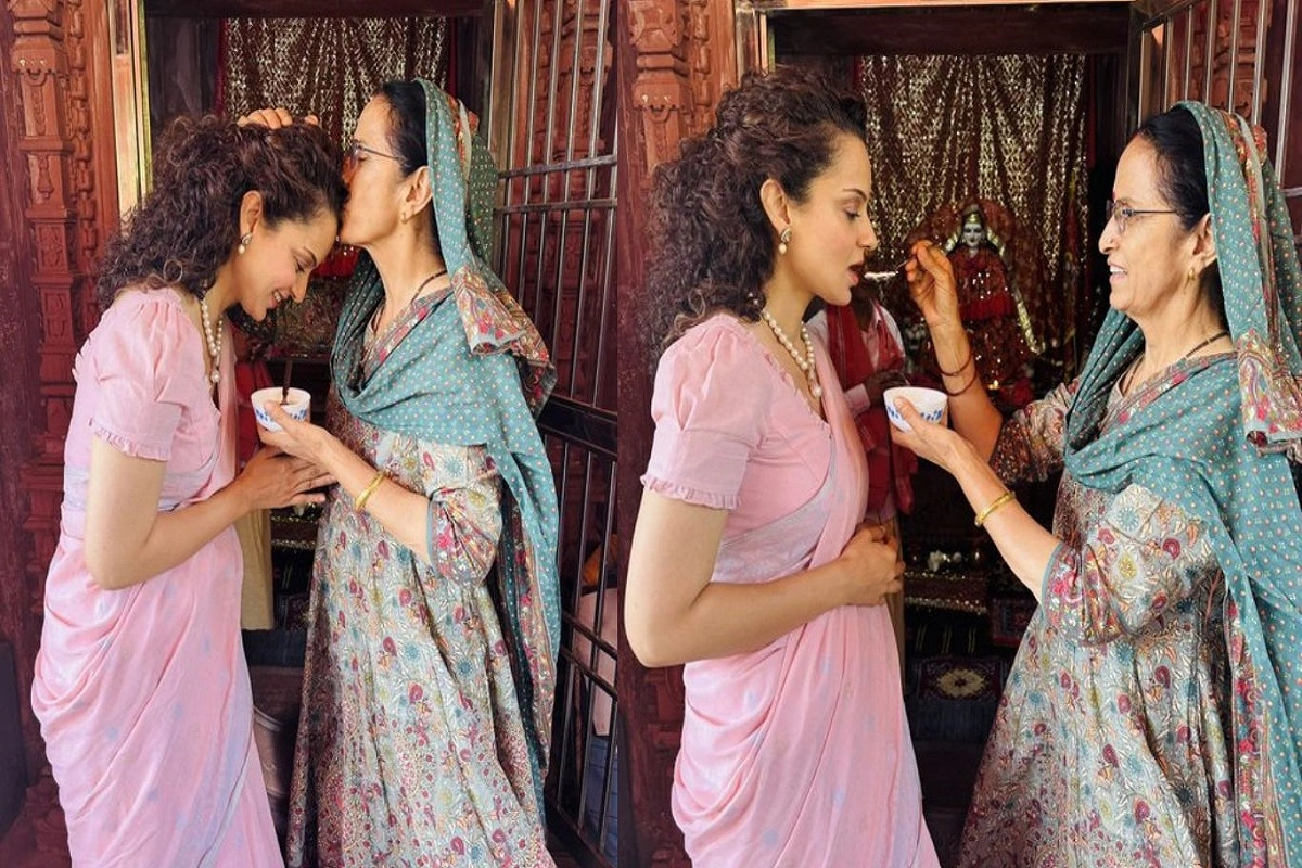 Lok Sabha Results 2024: Kangana Ranaut Seeks Blessing From Mother, Calls Her ‘Ishwar Ka Roop’
