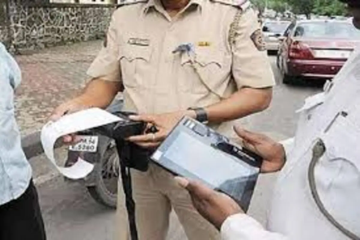 Delhi traffic police
