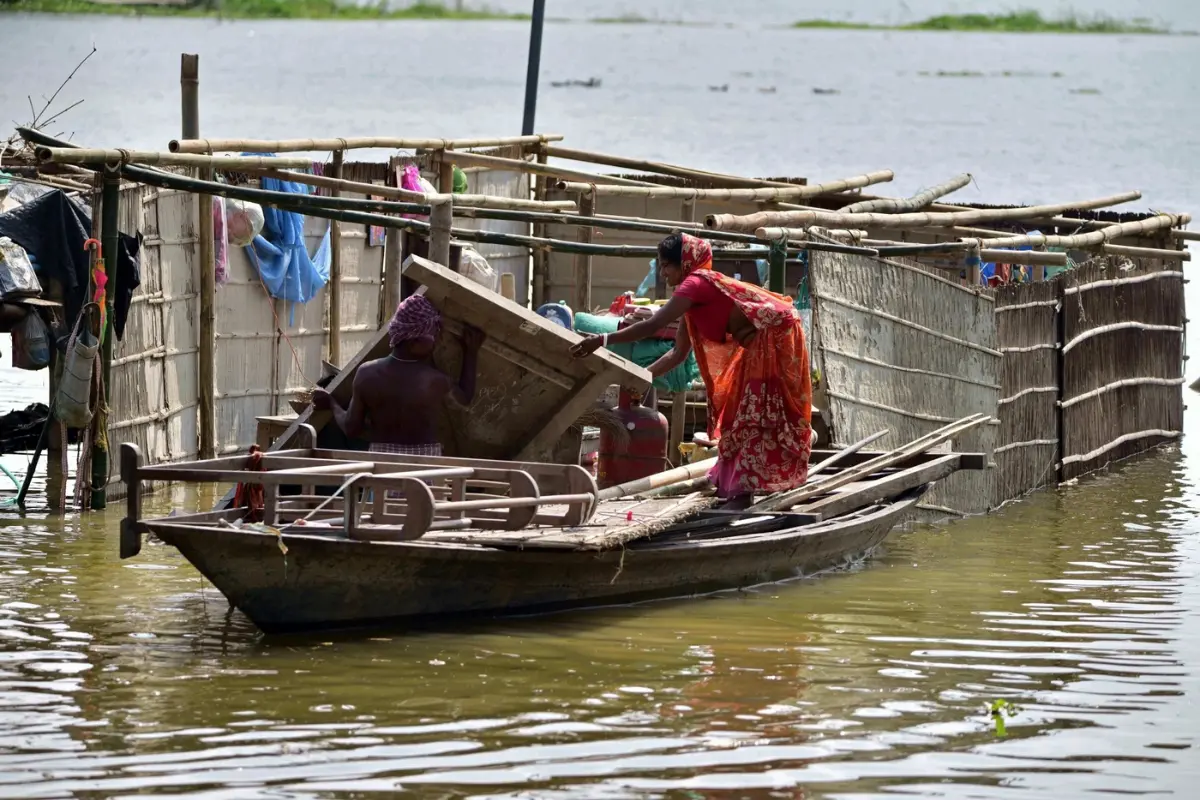 Assam Flood: Despite Improvements, Over 4 Lakh Still Affected; One Drowns In Dhemaji