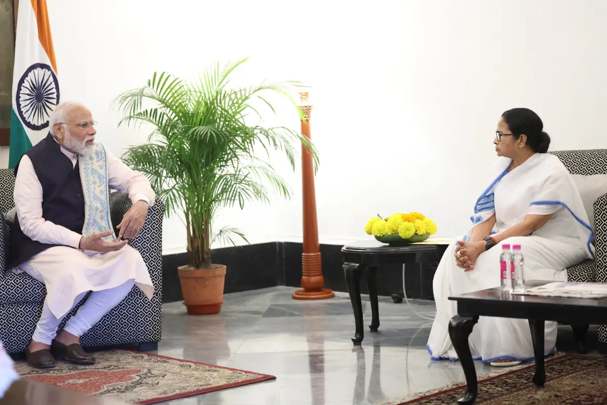 Mamata Banerjee Seeks Meeting With PM Modi During Delhi Visit